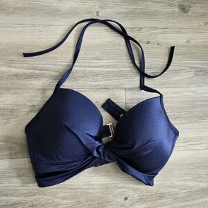 Shade & Shore Deep Blue Bikini Top